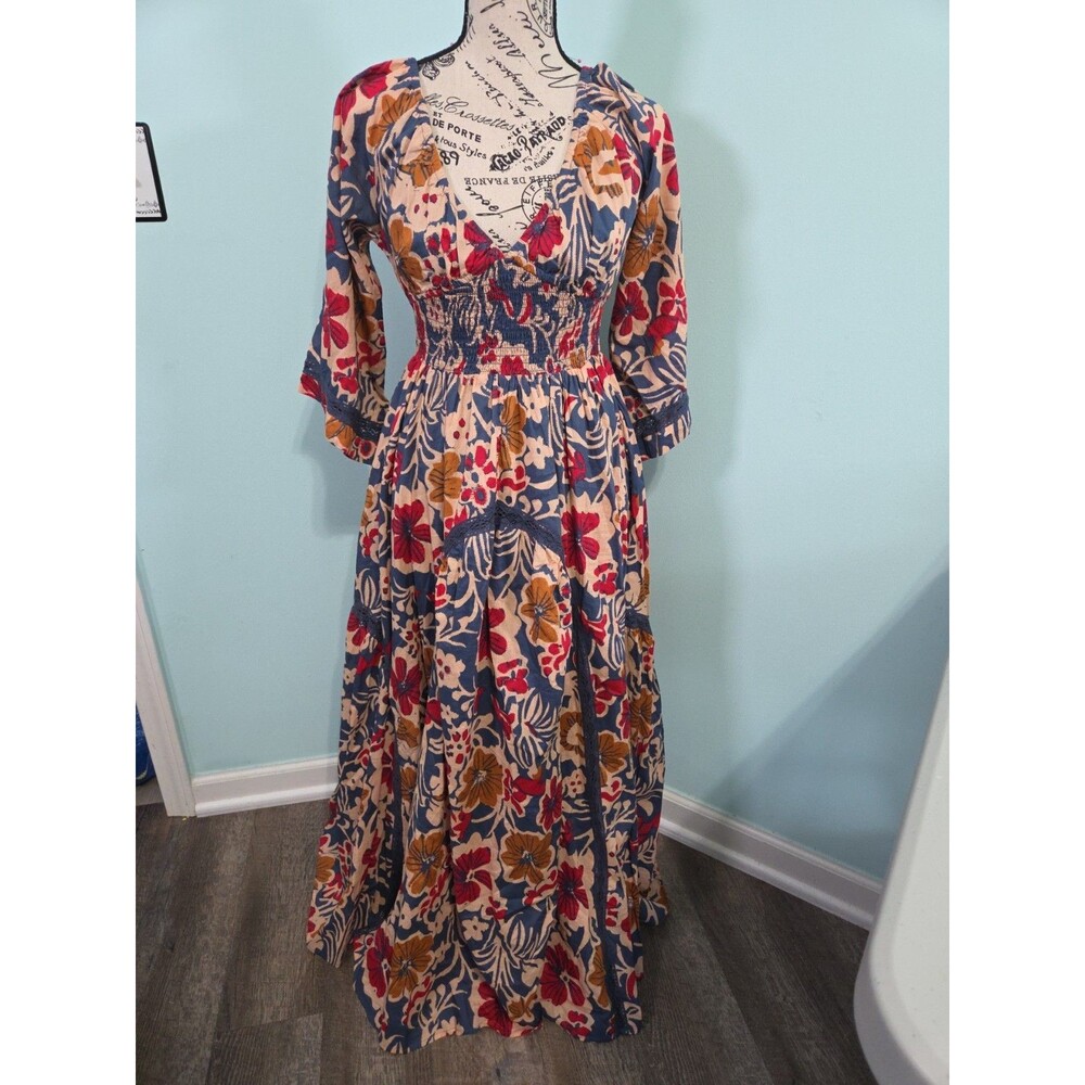 Free People Printed Dixie Maxi dress new with tags
